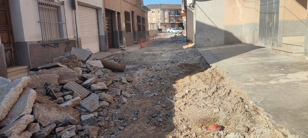 Actuaciones en la vía pública Aljucer